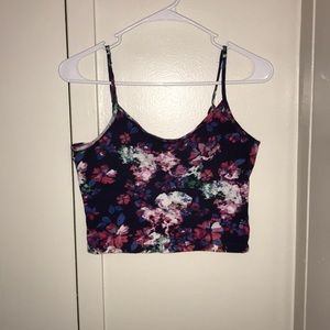 Floral crop top